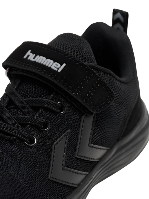 The School Shoe Shop Hummel Pace Jr Black School Sports Trainer