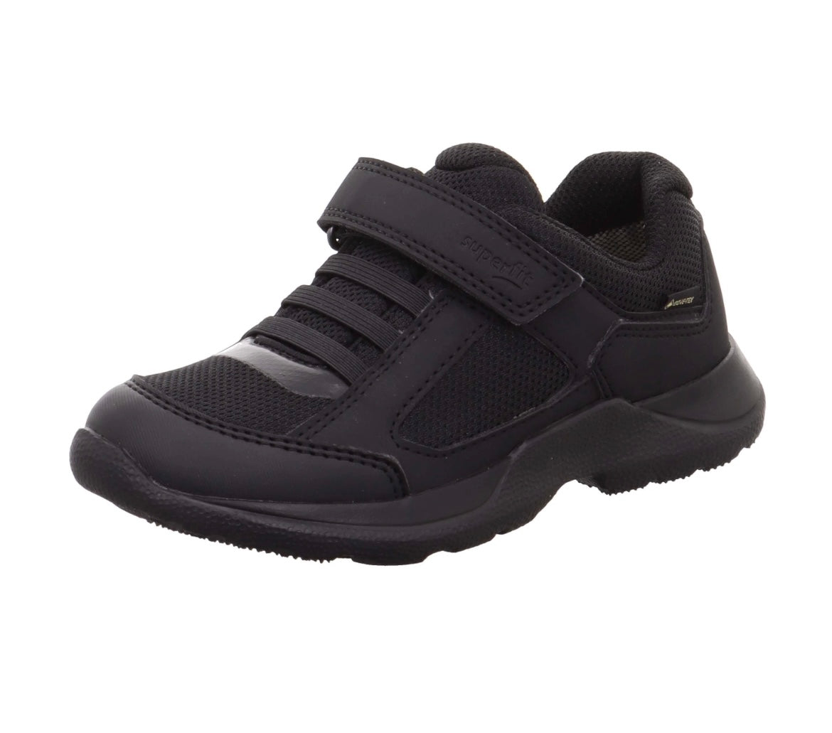 The School Shoe Shop Superfit Rush Gore Tex Black School Shoe 1-006223-0000