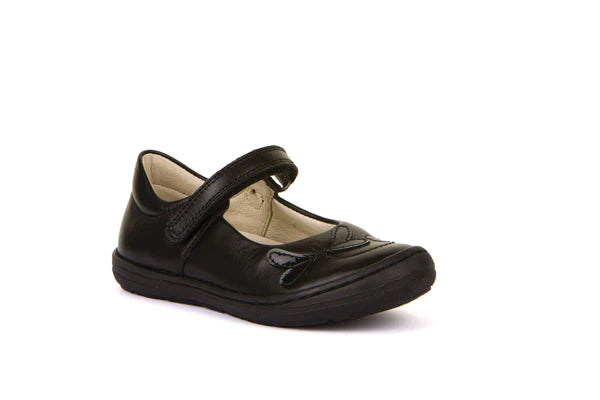 The School Shoe Shop Froddo Black Leather Mary Jane G3140171-1