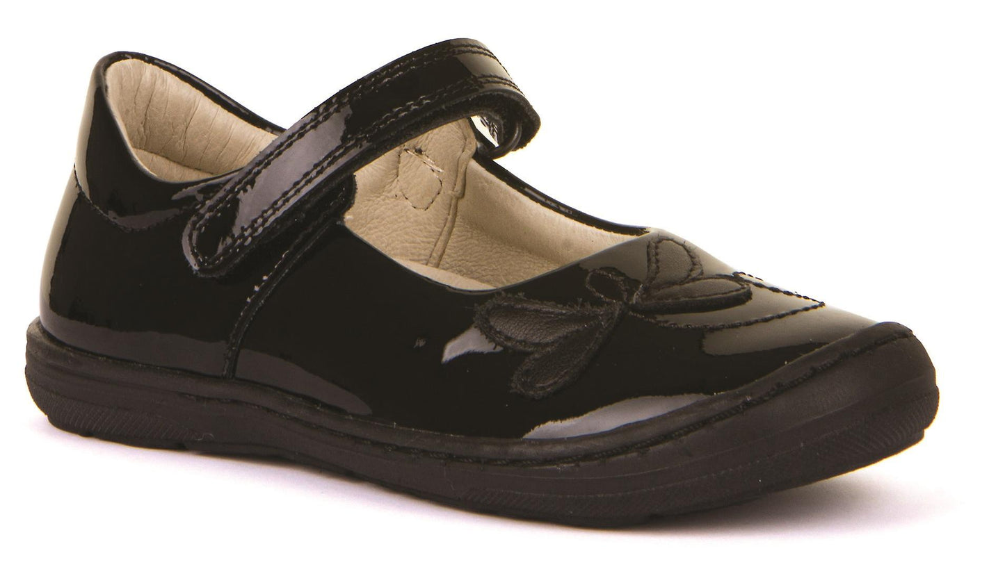 The School Shoe Shop Froddo Black Patent Leather Mary Jane G3140171