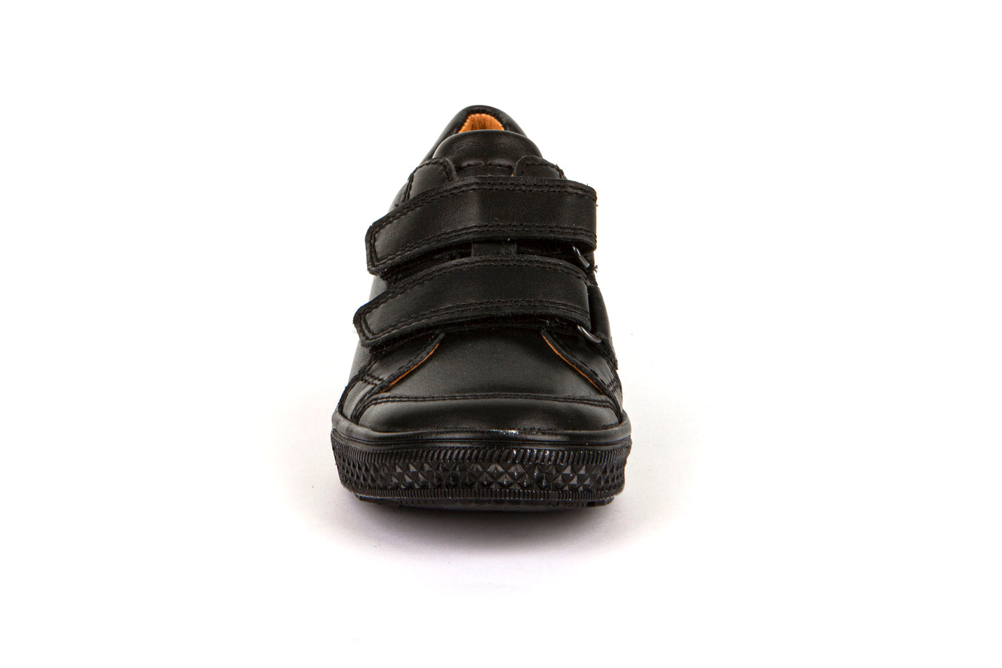 The School Shoe Shop Froddo Strike Black Leather School Shoe G3130159