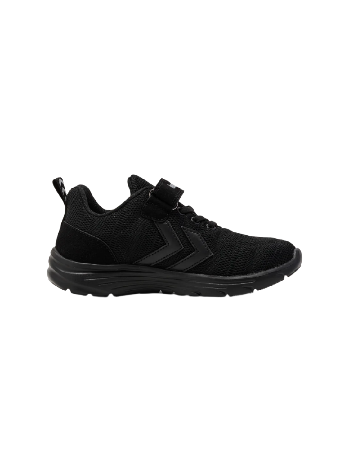 The School Shoe Shop Hummel Pace Jr Black School Sports Trainer