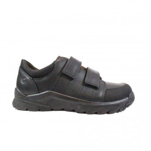 The School Shoe Shop Ricosta Johno Black Leather School Shoe