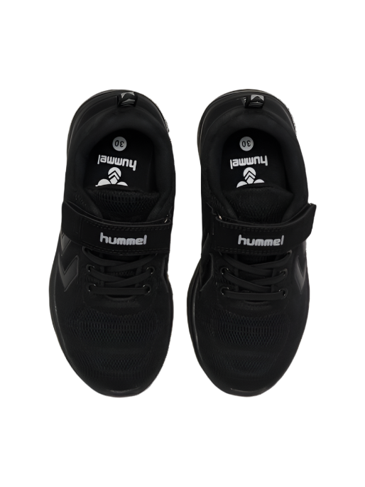 The School Shoe Shop Hummel Pace Jr Black School Sports Trainer