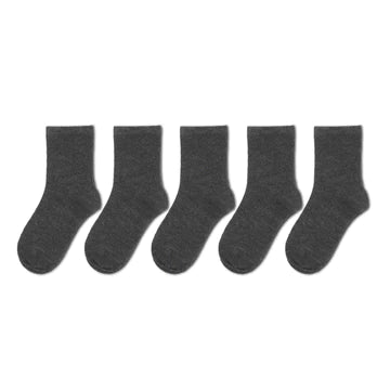 The School Shoe Shop Cub Rocks Grey Bamboo Ankle Socks
