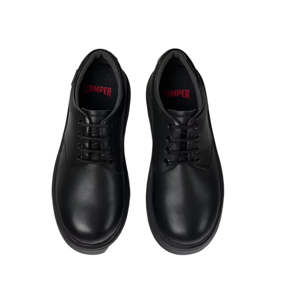 Camper Norte Ultrasoft Lace up School Shoes. K800610-001.