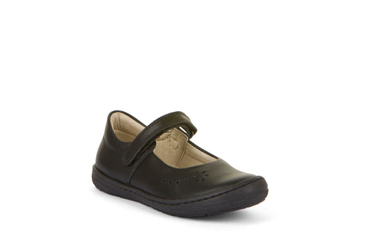 The School Shoe Shop Froddo Mia Balck Leather Mary Jane Leather School Shoe G3140188-1