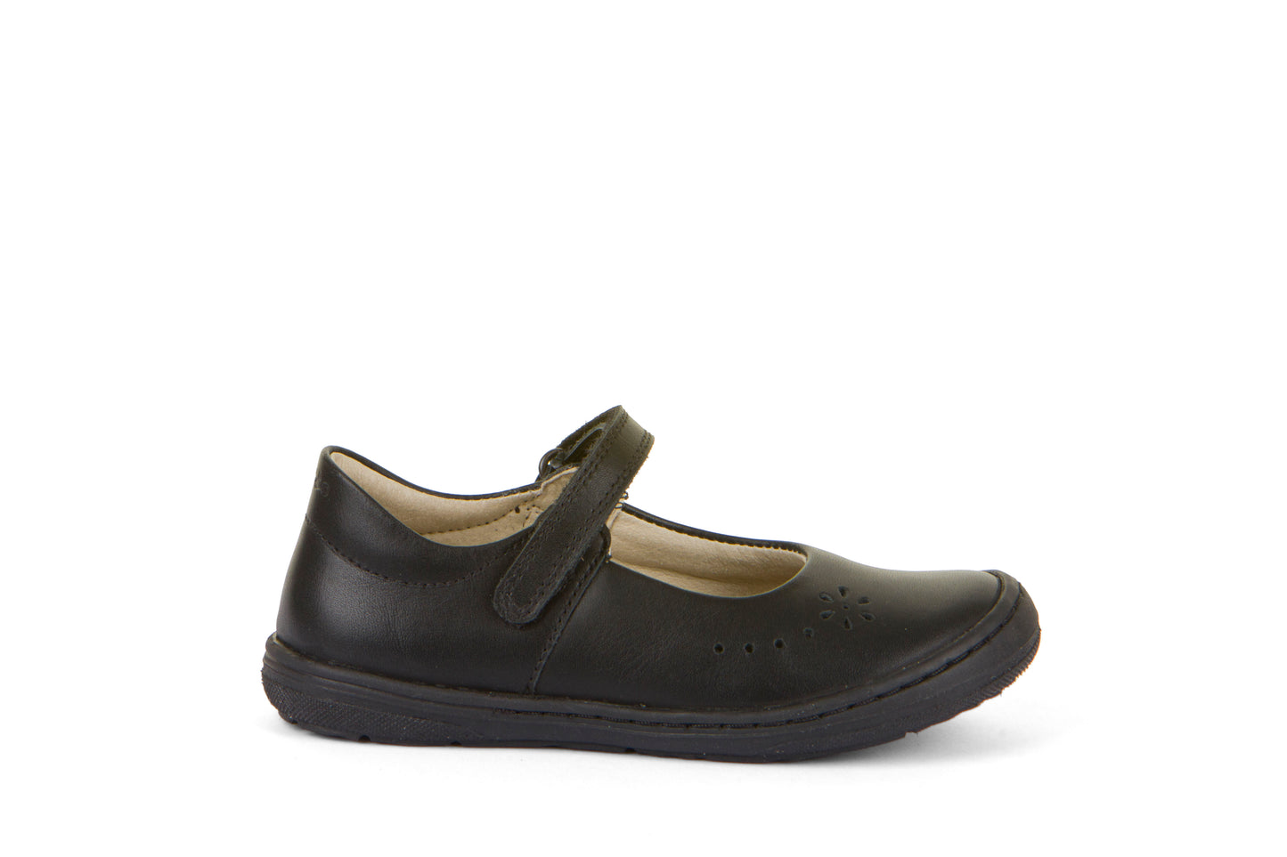 The School Shoe Shop Froddo Mia Balck Leather Mary Jane Leather School Shoe G3140188-1