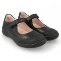 The School Shoe Shop Biomecanics 191110-A Mary Jane with Brogue detail