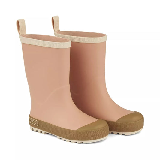 Liewood River Rain Wellington Boot Rose MIx