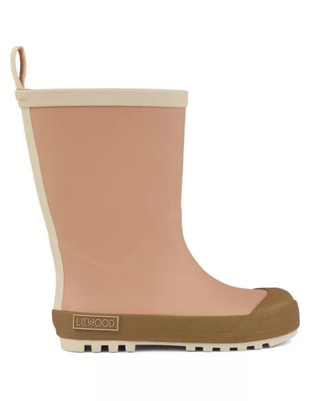 Liewood River Rain Wellington Boot Rose MIx